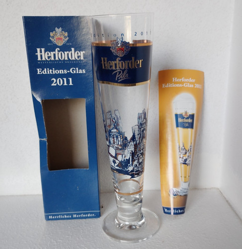 Herforder pils sammlerglas - herforder,