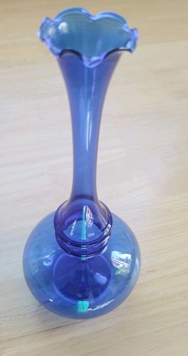 Mundgeblasene zarte glas vase - mundgeblasene,