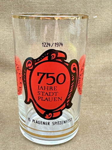 Ddr bierglas plauener - ddr,