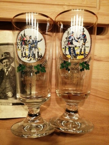 500 jahre post sammlerglas - 500,
