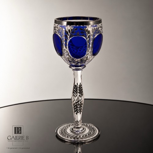 Jugendstil römerglas antik - römerglas,