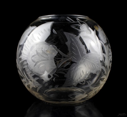 Sammlerobjekt kugel glas vase - sammlerobjekt,