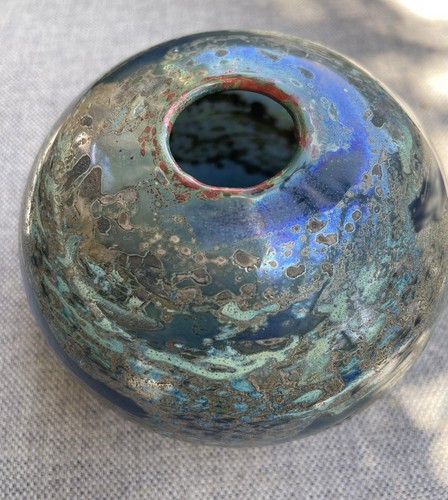 Studioglas vase unikat - studioglas,