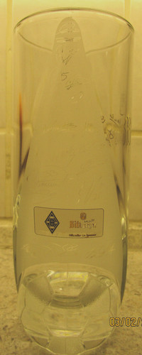 Bitburger fußball bierglas - bitburger,