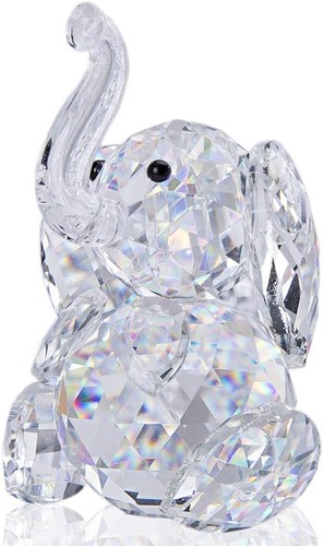 Kristall elefant dekofigur - kristall,