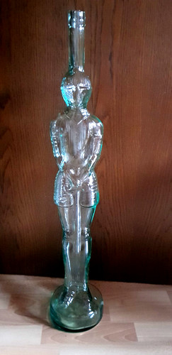 Weinflasche glas flasche figur - weinflasche,