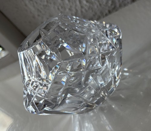 Edle bleikristall vase massiv - bleikristall,