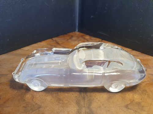 Glas modellauto jaguar - modellauto,