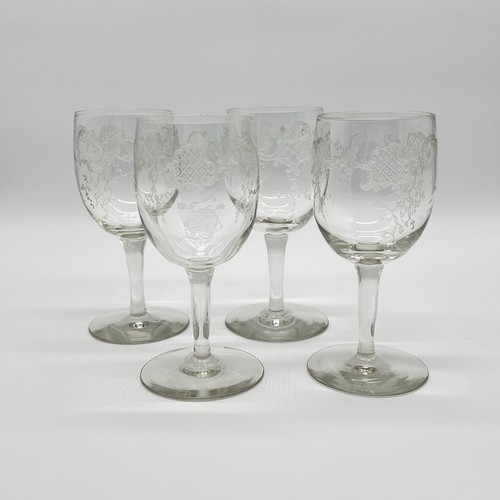 Jugendstil weingläser - 4,