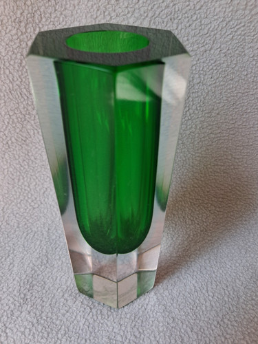 Murano vase glasvase blockvase - vase,
