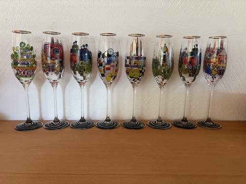 Hundertwasser sektgläser pm - hundertwasser,