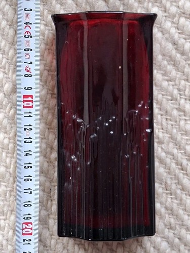 Vintage avon glas vase - vintage,